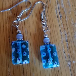 Glass Bead Earrings